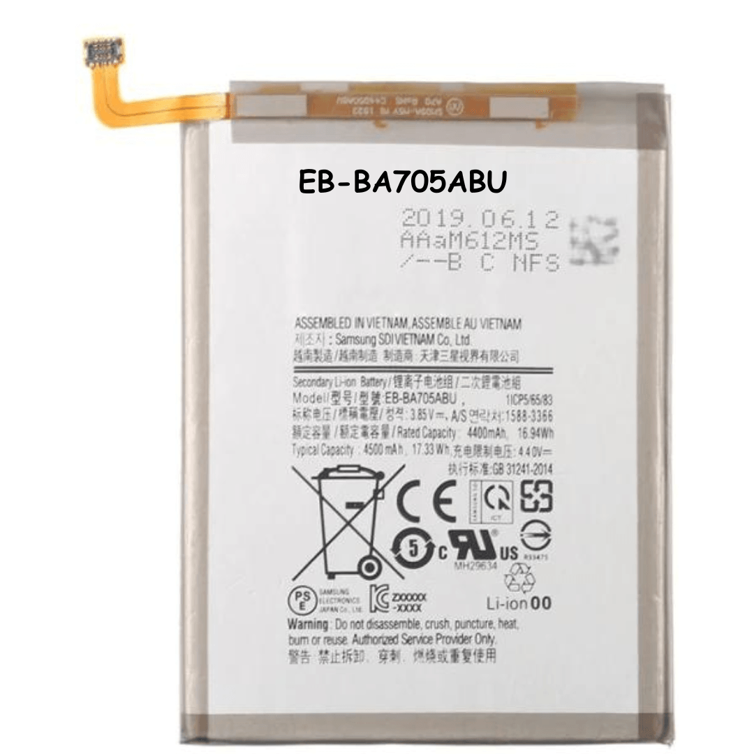Samsung A70 Battery EB-BA705ABU 4500mAh - Best Cell Phone Parts Distributor in Canada, Parts Source Samsung A70 Battery EB-BA705ABU 4500mAh - Best Cell Phone Parts Distributor in Canada, Parts Source